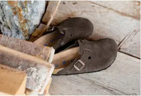 Birkenstock sandals with cork footbeds and classic comfort – shop timeless styles at Fitnshoes.