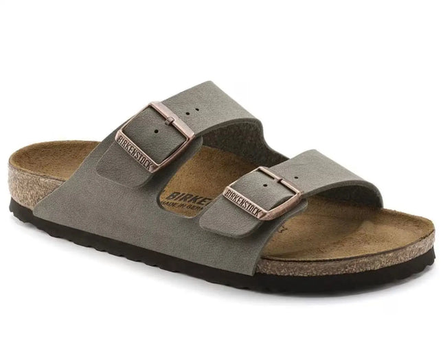 BIRKENSTOCK ARIZONA BS STONE in regular fit with soft footbed and adjustable suede straps
