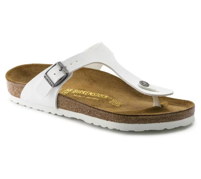 birkenstock gizeh birko flor thong sandals with toe post and regular fit for women