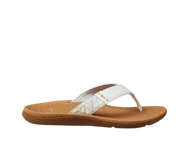 Women’s Santa Ana REEF flip flops on beach path – Savannah, GA (31401)
