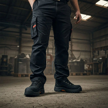Durable work shoes and safety footwear with slip resistance and protection – Fitnshoes.