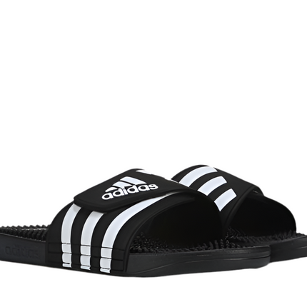 Adidas slides men showing adjustable strap for a secure fit


