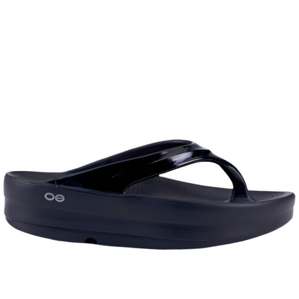 OOFOS OOMEGA THONG- BLACK