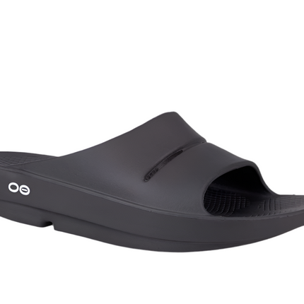 OOFOS OOAHH UNISEX BLACK