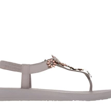 Skechers Cali Meditation Happy Daisies Sandals with comfortable slingback design