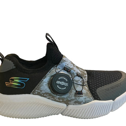 402240L/BKCC-BOYS : 12 SKECHERS 