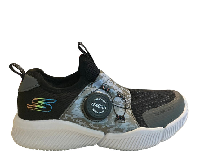 402240L/BKCC-BOYS : 12 SKECHERS 