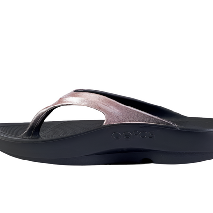 OOFOS OOLALA LUXE WOMAN’S-ROSE SPARKLE