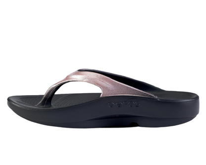 OOFOS OOLALA LUXE WOMAN’S-ROSE SPARKLE