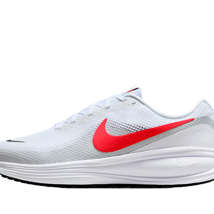 Nike Revolution 8 shoes showing responsive cushioning and wide fit

