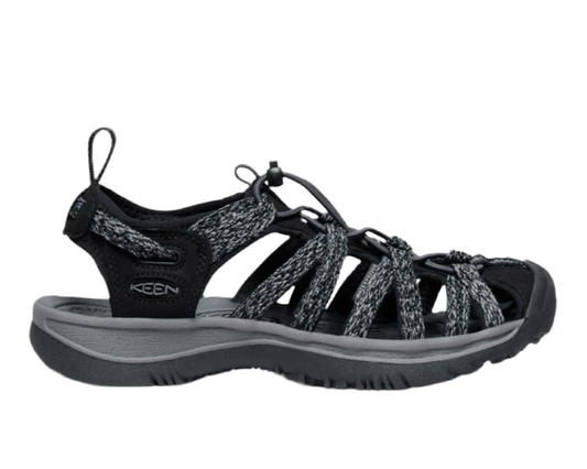 KEEN WHISPER BLACK/STEEL GREY