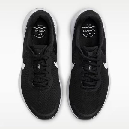 Nike Revolution 7 Black White FB2207 001 Men's Casual Running Sneakers Shoes NEW