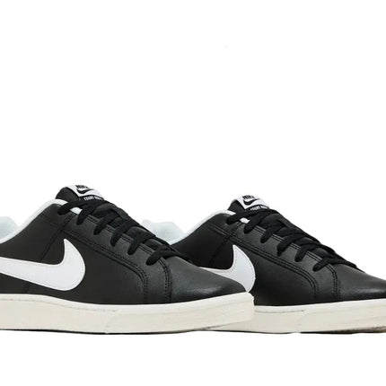 Nike Court Royale Black White Leather Sneaker 749747-010 Men's Sizes NEW