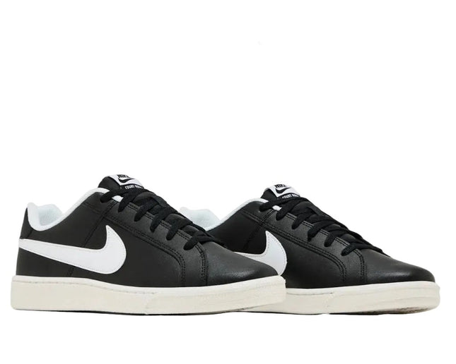 Nike Court Royale Black White Leather Sneaker 749747-010 Men's Sizes NEW
