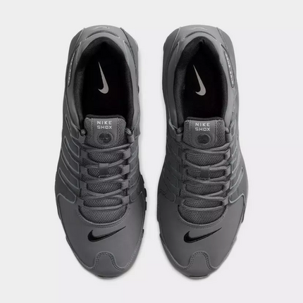 Nike Shox NZ Shoes Dark Grey Metallic Iron Ore 378341-059 Men's NEW