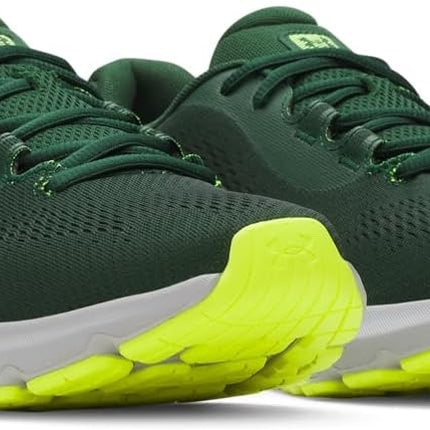 Size 12 Under Armour Charged Rogue 4 Green And Yellow Running Sneakers