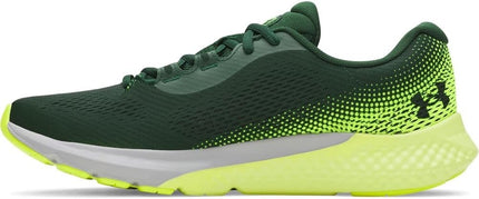 Size 12 Under Armour Charged Rogue 4 Green And Yellow Running Sneakers