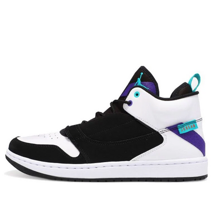 NIKE AIR JORDAN FADEAWAY BLACK-TURBO GREEN-WHITE [AO1329-035]