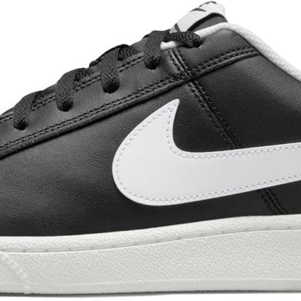 Nike Court Royale Black White Leather Sneaker 749747-010 Men's Sizes NEW