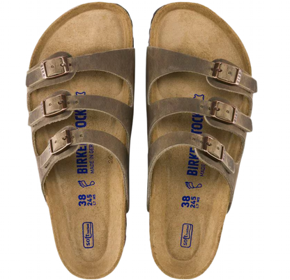 BIRKENSTOCK FLORIDA BS TABACCO BROWN