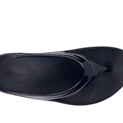 OOFOS OOMEGA THONG- BLACK