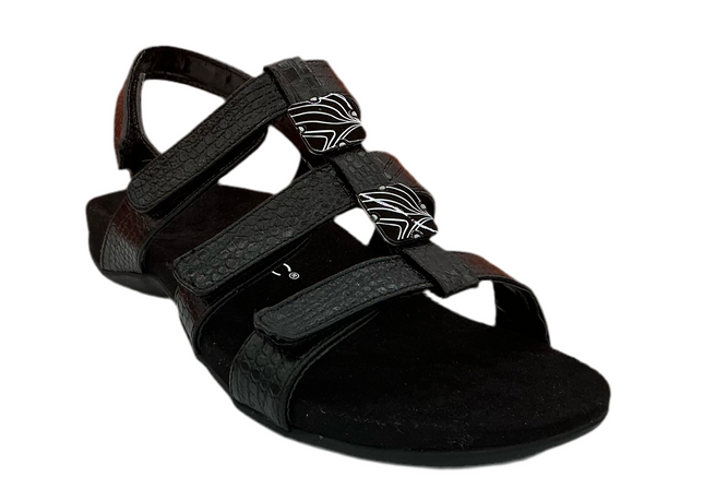 VIONIC AMBER,BLK,LEA