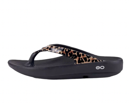 OOFOS OOLALA LIMITED WOMAN’S-LEOPARD