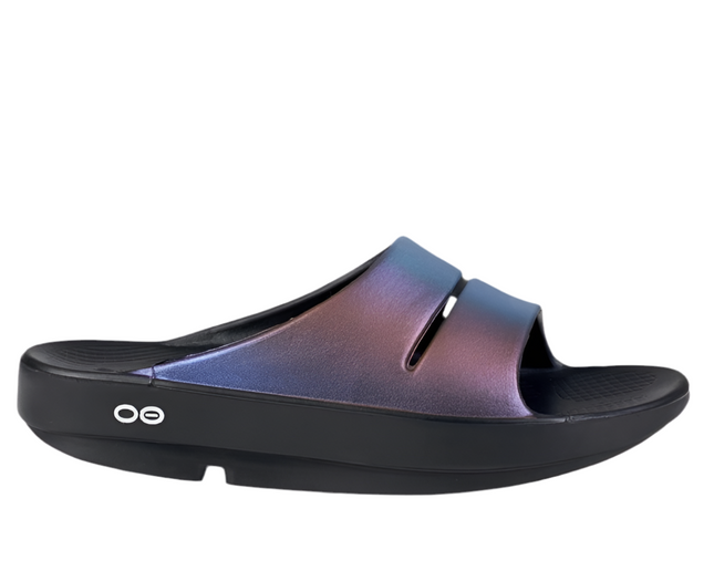 OOFOS OOAHH LUXE MIDNIGHT SPECTRE