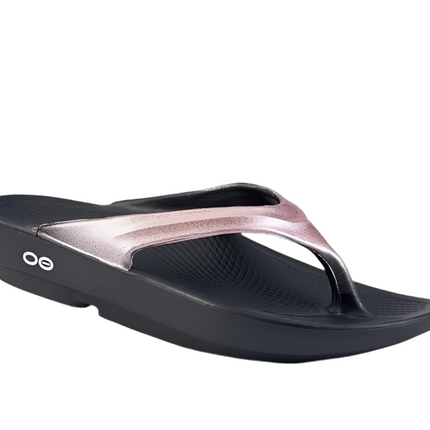 OOFOS OOLALA LUXE WOMAN’S-ROSE SPARKLE