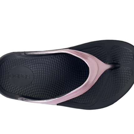 OOFOS OOLALA LUXE WOMAN’S-ROSE SPARKLE