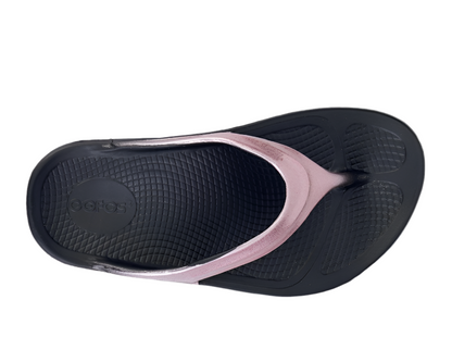 OOFOS OOLALA LUXE WOMAN’S-ROSE SPARKLE