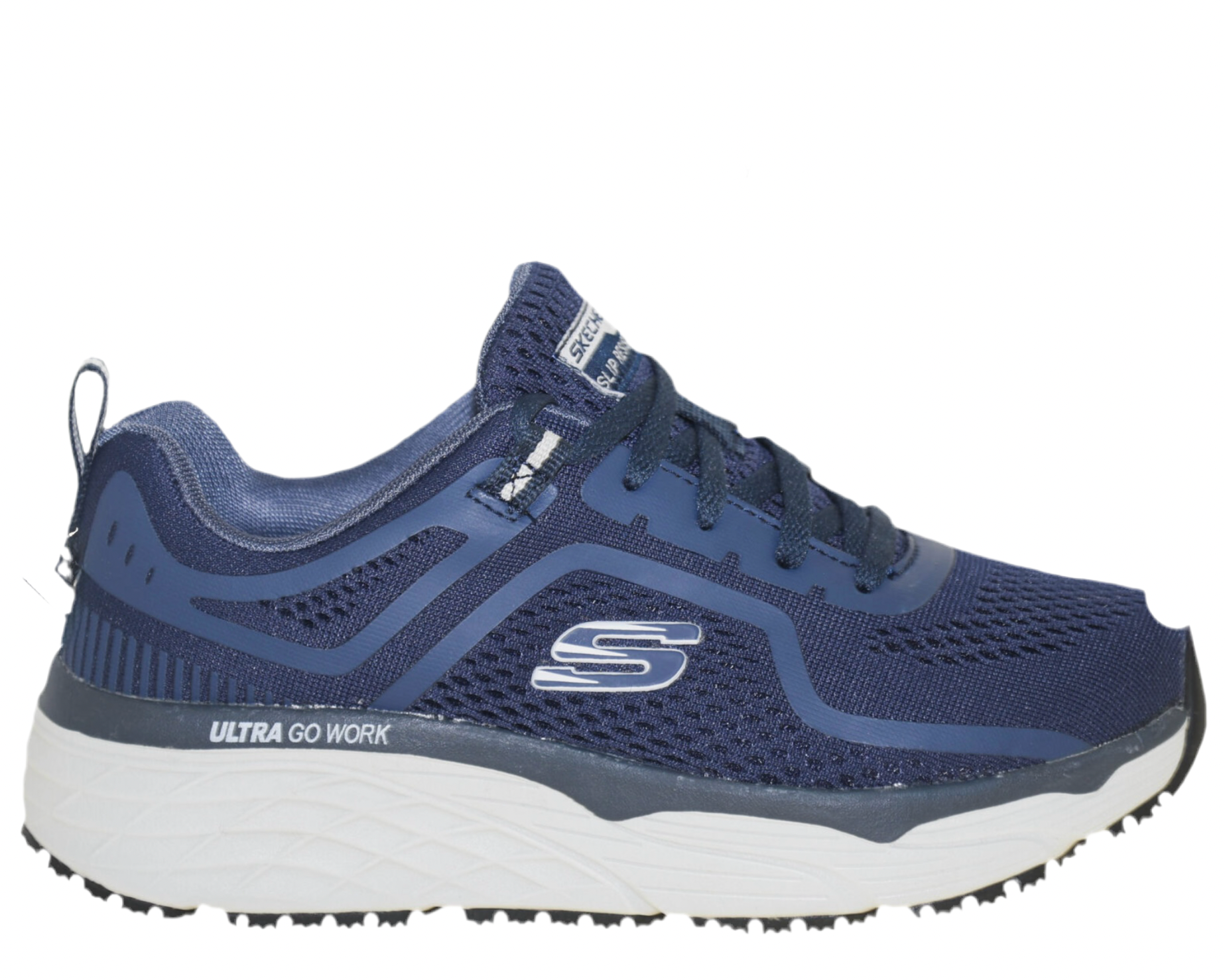 SKECHERS MAX CUSHIONING ELITE SR-BANHAM – Premium comfort shoes with arch support, slip-resistant soles, and breathable design for all-day wear.