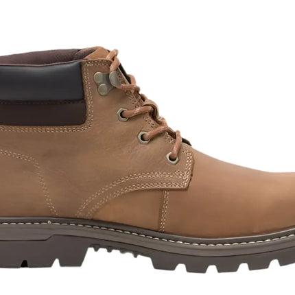 caterpillar outbase wp waterproof work boots with full-grain leather upper and rugged outsole
