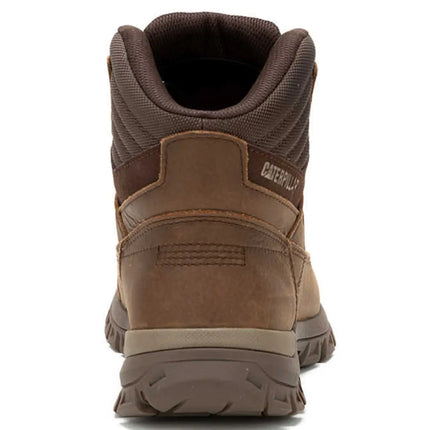 cat field boots with waterproof seam-sealed leather and moisture-wicking interior
