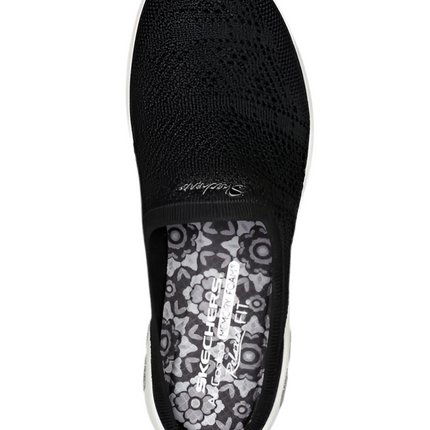 SKECHERS COMMUTE TIME-IN THE CLEAR BLACK