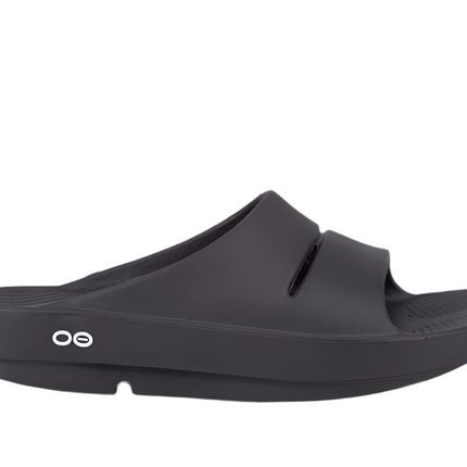 OOFOS OOAHH UNISEX BLACK