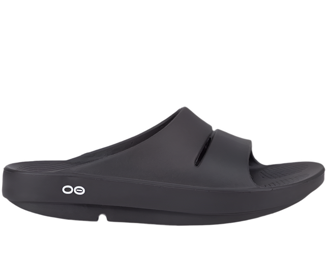 OOFOS OOAHH UNISEX BLACK