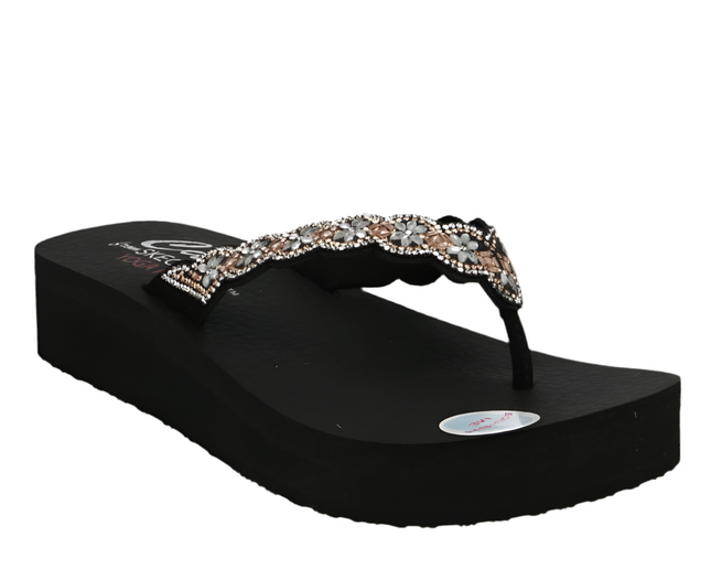 Skechers Vinyasa Happy Spring sandals side view

