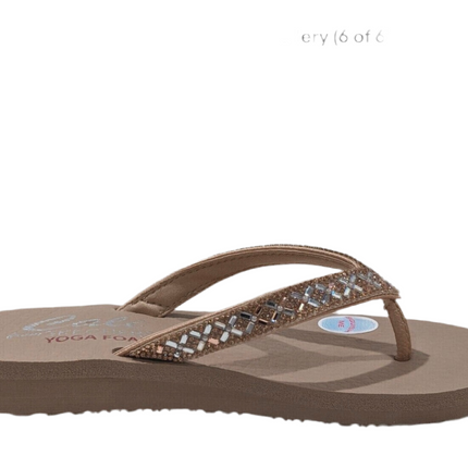 Skechers Meditation-Lotus Bae showing sparkling rhinestone accents
