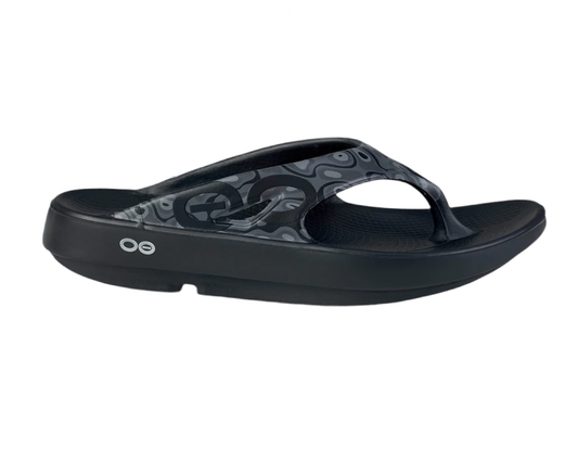 OOFOS OORIGINAL SPORT UNISEX - BLACK CAMO WATER