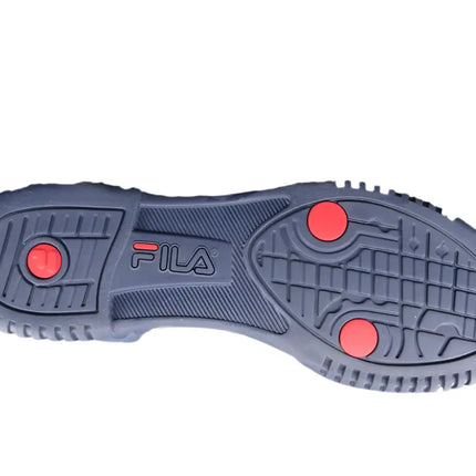 fila men’s original fitness sneakers beside fitness gear and workout towel