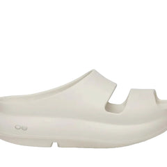 White sandal on a white background