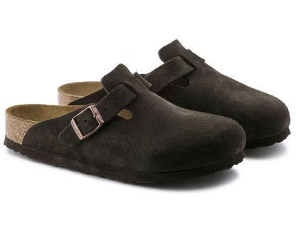 BOSTON SOFT FOOTBED SUEDE LEATHER NARROW FIT