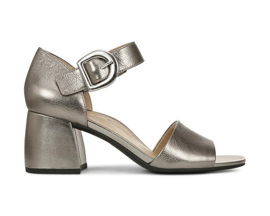 VIONIC CHARDONNAY PEWTER LEATHER - Best Arch Support Sandals in Kissimmee & Orlando, FL