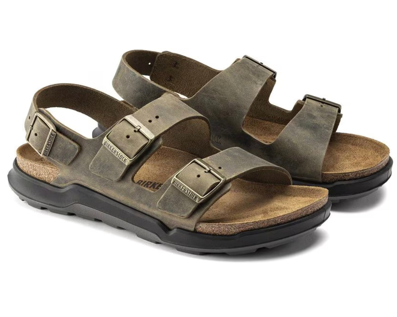 BIRKENSTOCK MILANO CT FADED KHAKI