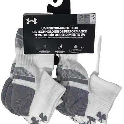UA PERFORMANCE TECH UNISEX PK 6 Fit N SHOES by A&M Footwear  