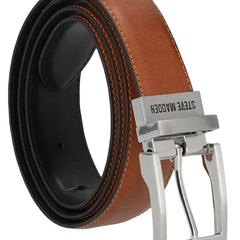STEVE MADDEN STITCH REVERSIBLE REVERSIBLE MEN’S BELT Fit N SHOES by A&M Footwear  