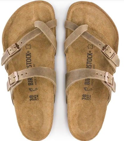 BIRKENSTOCK MAYARI TABACCO BROWN