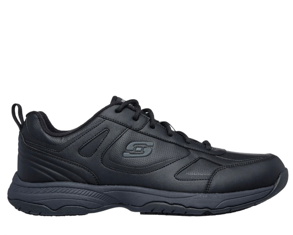 SKECHERS DIGHTON Black– Premium comfort shoes with arch support, slip-resistant soles, and breathable design for all-day wear.