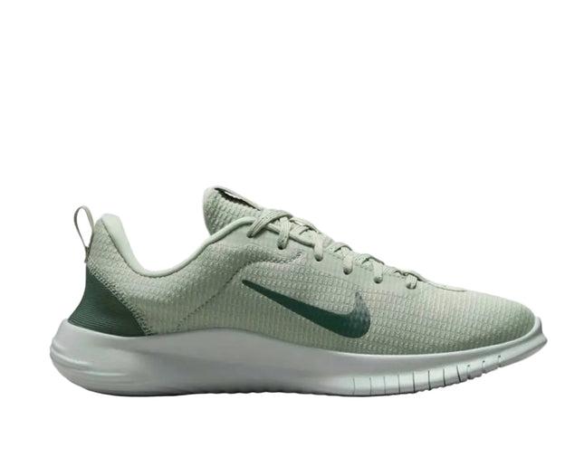 Light gray sneaker with Nike logo on a white background